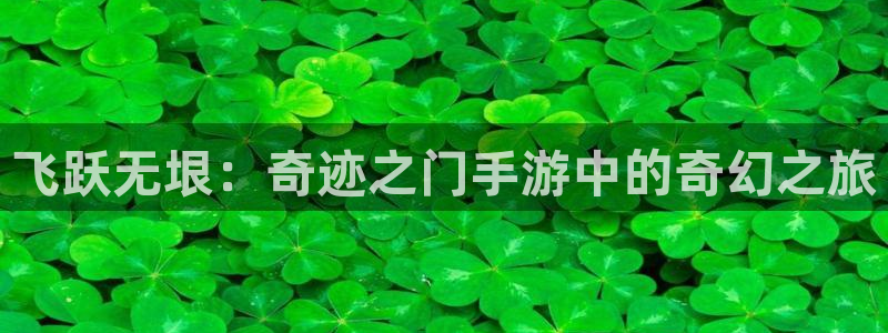 庄闲是什么颜色：飞跃无垠：奇迹之门手游中的奇幻之旅