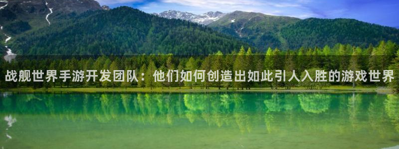 庄闲游戏平台怎么样：战舰世界手游开发团队：他们如何创造出如此