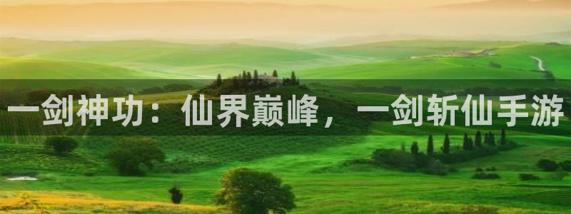 庄闲游戏兑换：一剑神功：仙界巅峰，一剑斩仙手游
